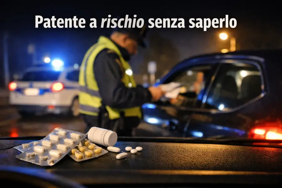 Patente a rischio senza saperlo: quando i farmaci diventano un problema alla guida