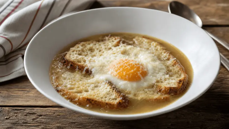 Ricetta della Zuppa pavese: storia, tecnica e varianti di un piatto essenziale