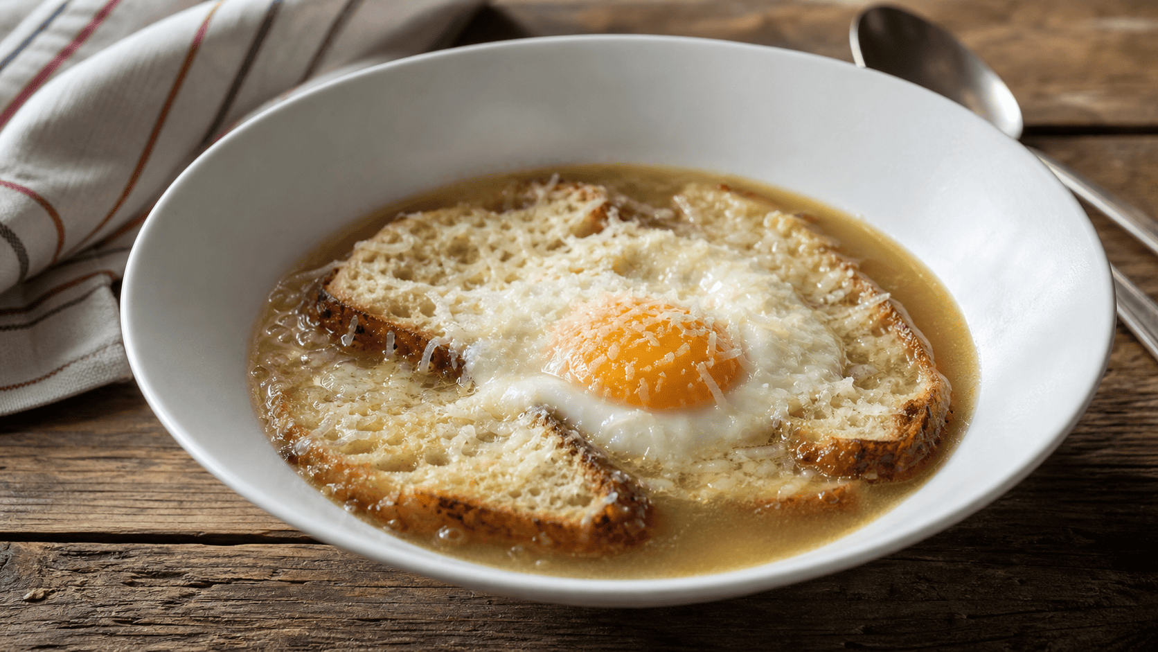 Ricetta della Zuppa pavese: storia, tecnica e varianti di un piatto essenziale