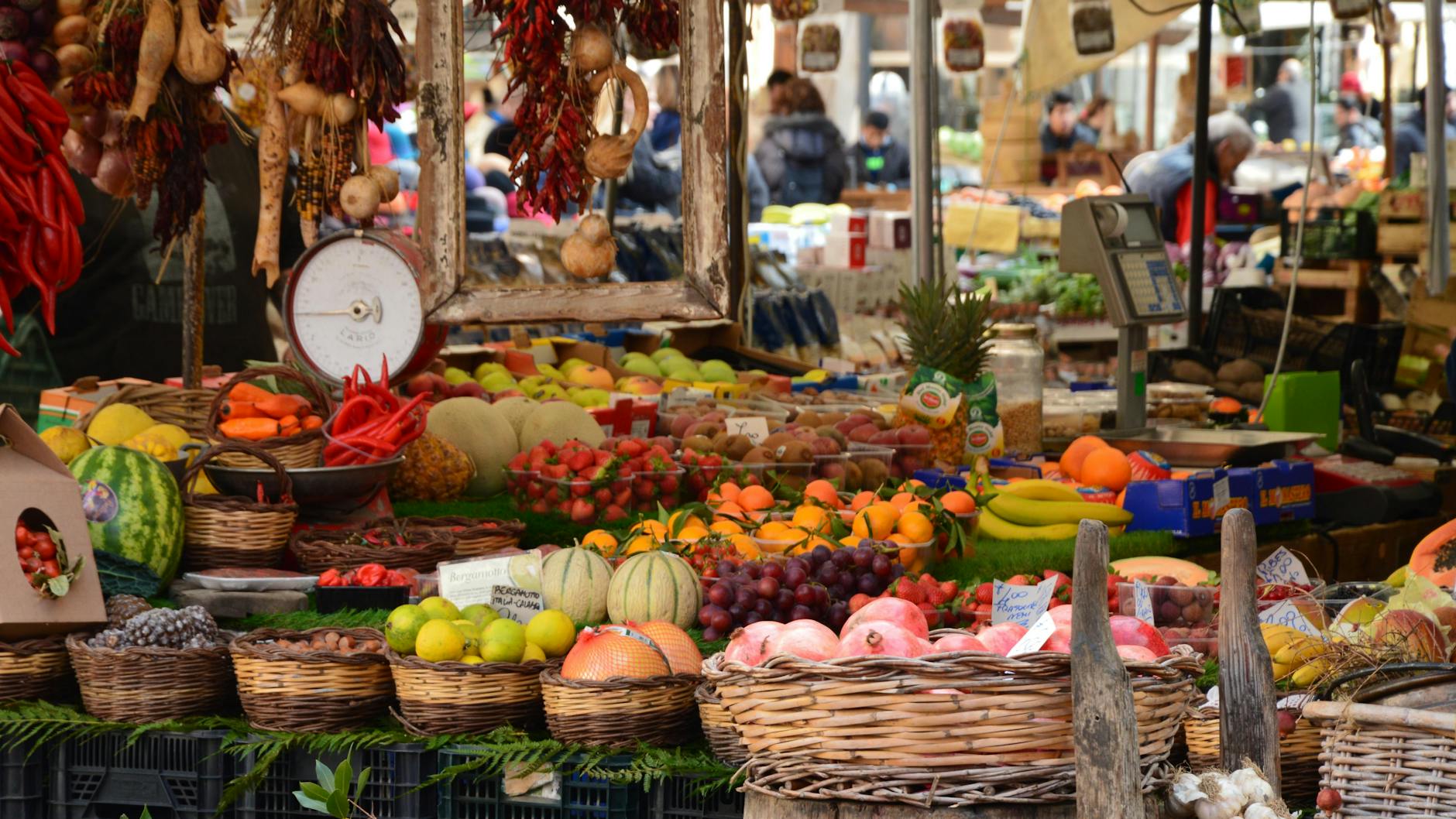 Mercati e mercatini alimentari a Pavia: giorni, luoghi e cosa comprare