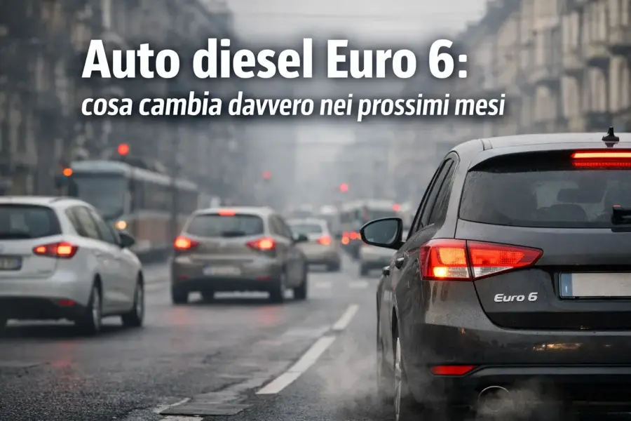 Auto diesel Euro 6: cosa cambia davvero nei prossimi mesi e perché non riguarda solo le grandi città