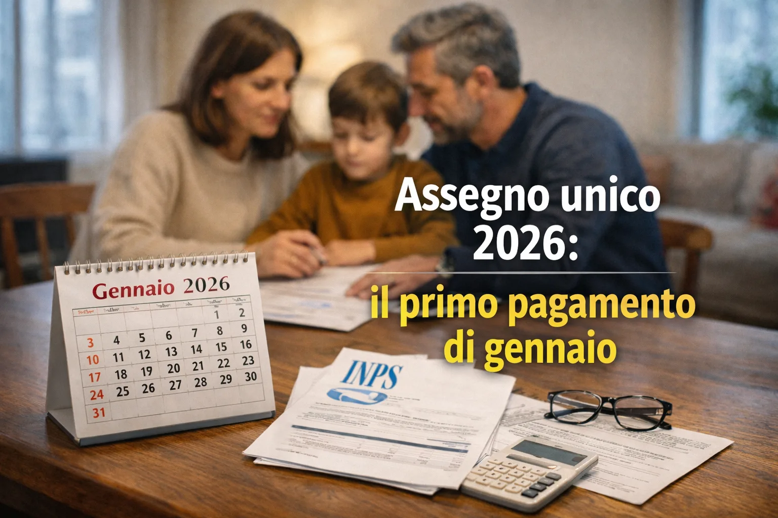 Assegno unico 2026, il primo pagamento dell’anno arriva più tardi: cosa aspettarsi a gennaio